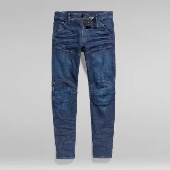G-Star Raw 5620 3D Zip Knee Super SlimSz 33Wblue
